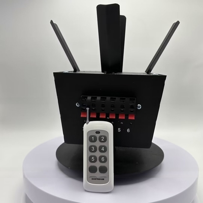 IP55 вращающийся фейерверк фонтанная машина беспроводное последовательное дистанционное управление 500 м система стрельбы фейерверков