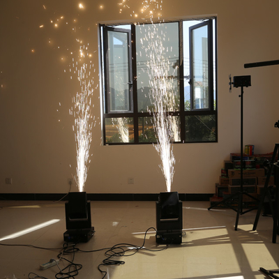 Дистанционное управление 700w Dmx Сверкающая холодная искра Фонтанная машина Свадьба