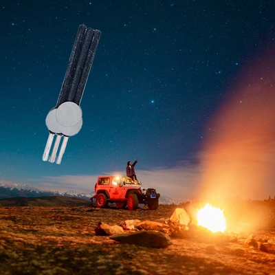 Рождественская вечеринка Необходимый факел WAX с деревянной ручкой свеча от профессионального времени сгорания 60 минут