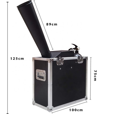8M Jet Paper Co2 Cyclone Confetti Cannon Machine Малый эффект эпизода для покрытой площади 60-100 м2