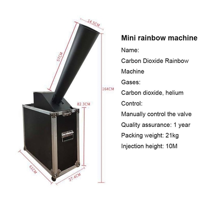 8M Jet Paper Co2 Cyclone Confetti Cannon Machine Малый эффект эпизода для покрытой площади 60-100 м2